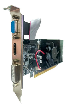 Tarjeta de vídeo Gt 610 de 2 GB y 64 bits Golden Memory de bajo perfil