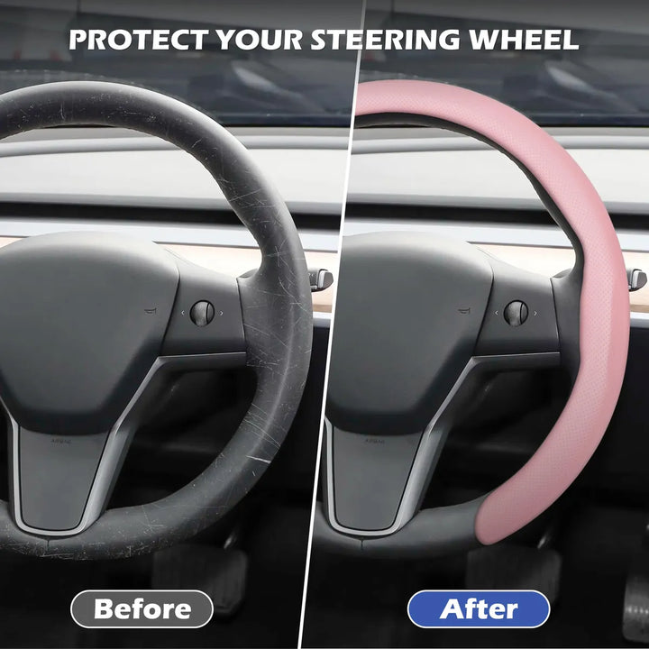 Funda De Volante Nappa 15 Ultra Elegante Y Antideslizante