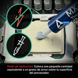 Pasta Termica Crema Disipadora Calor Mx 4 Mx-4 Pc Cpu Gpu Gris