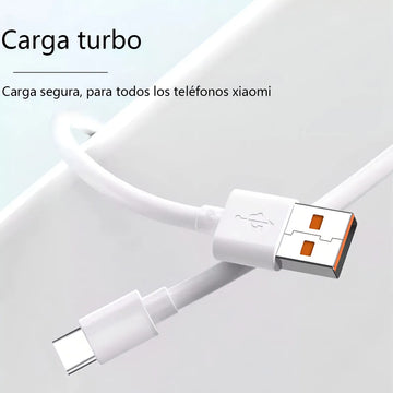 Cargador Rápido 33w Usb Tipo C Para Xiaomi, Carga Rápida Y Eficiente, Compatible Con Modelos Xiaomi, Perfecto Para Cargar Tu Teléfono De Forma Rápida Y Segura