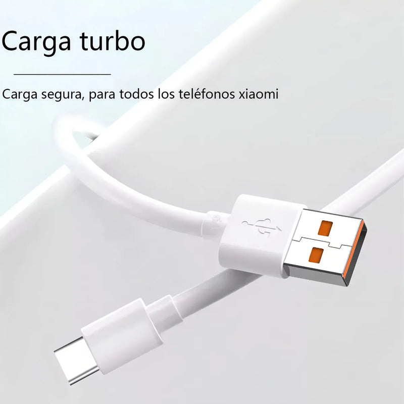 Cargador Rápido 33w Usb Tipo C Para Xiaomi, Carga Rápida Y Eficiente, Compatible Con Modelos Xiaomi, Perfecto Para Cargar Tu Teléfono De Forma Rápida Y Segura