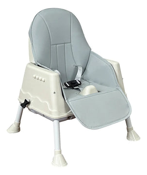Silla Comedor Bebe 3en1 Happy Baby Zoe Color Gris
