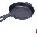 Sartén Pequeña De Hierro Fundido 12 Cm Victoria® Curado Color Negro
