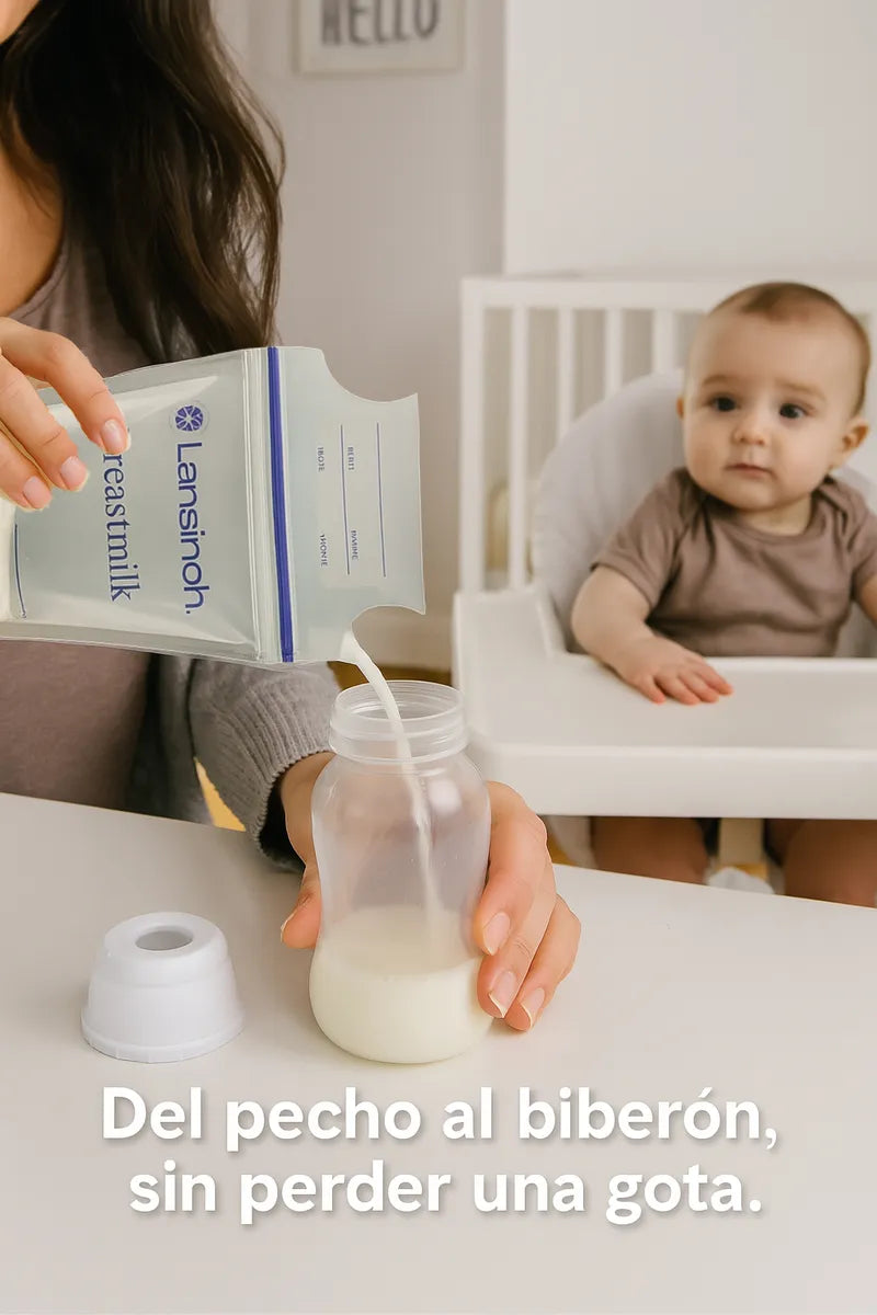 Bolsas Leche Materna Lasinoh 180ml Pre-esterilizada 100 Und
