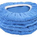 X Autohaux 5pcs 9-10 Pulgadas Azul Cielo Microfibra Cera De