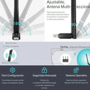 Tp-link, Tarjeta Usb Wifi Banda Dual Ac600, Archer T2u Plus
