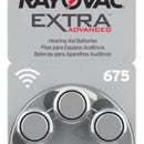 Pilas Para Audífono Rayovac Pr 675 Pack X6