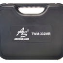 Microno Profesional Inalambrico Doble Uhf Recargable 30ch Color Negro