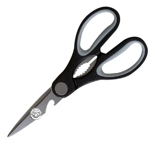 Tijeras Para Cocina Acero Inoxidable Mango Ergonómico Negro