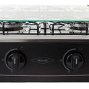 Estufa De Mesa Avellana V Gas Natural Negra Haceb Color Negro