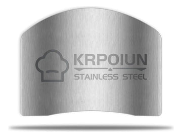 Herramienta De Cocina De Acero Inoxidable, Protector De Dedo Gris