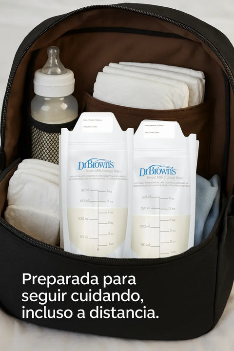 Bolsas Leche Materna 180 Ml Dr Browns 100 Unidades Sin Bpa