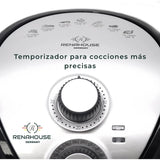 Freidora De Aire Renahouse Air Fryer 4.5 Litros Negro Casa P Negro