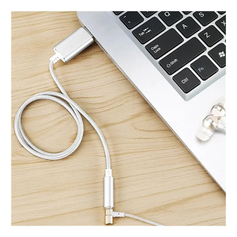 Tarjeta De Audio Sonido Y Micrófono Externa Usb A Jack 3.5mm