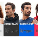 Fone de ouvido open-ear sem fio Shokz Sport OpenRun AS800 cosmic black