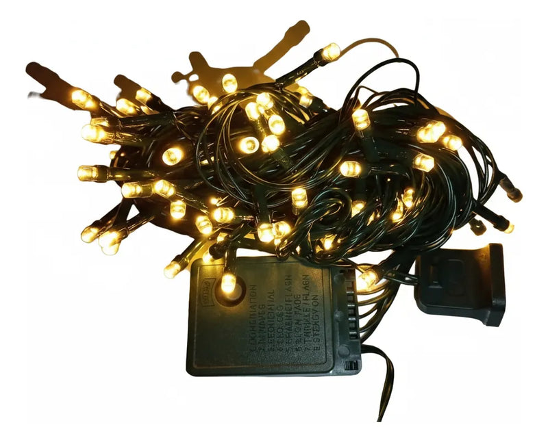 Luces Navideñas Para Arbol 300 Led (calido) Calida