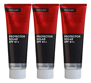 Protector Solar Spf 61+ 60g X3 - G