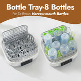 Esterilizador Y Secadora De Biberones 20 Minutos 2 Bandejas