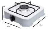 Estufa Genérica 2811 De Gas 1 Quemador Blanco