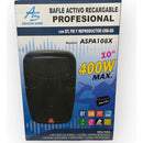 Cabina Activa De 10 Américan Sound Aspa108x Excelente Sonido Negro