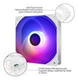 Combo Ventiladores Pc Chasis X3 120 Mm 360 Argb Fan Kit Tr Led Blanco