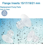 Insertos De Brida De 0.512 In Para Medela, Spectra Escudos/b