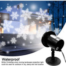 Proyector De Luz Led Navidena Con Efecto Nieve Automatico