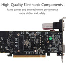 Tarjeta Grafica Qthree Radeon Rx 550 4gb Gddr5 Vga Dvi Hdmi