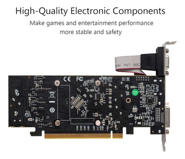 Tarjeta Grafica Qthree Radeon Rx 550 4gb Gddr5 Vga Dvi Hdmi