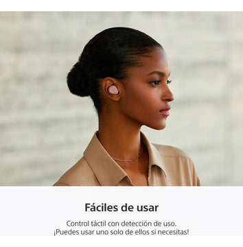 Auriculares in-ear inalámbricos Sony Bluetooth WF-C710N WF-C710N rosa