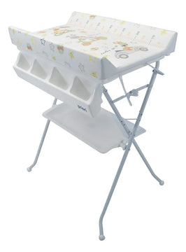 Bañera Bebe Con Cambiador Bali Priori Color Verde claro Elefante