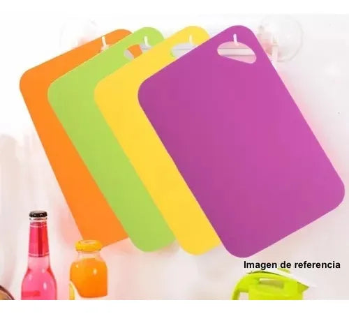 Tabla Picar Cortar Cocina Set X1 Unidades Alimento Libre Bpa Moderno