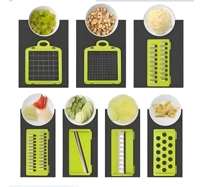 Mandolina Cortador Verduras Multi Picador Vegetales 15 En 1