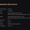 Audífonos Kz Castor Improved Bass Con Microfono Negro