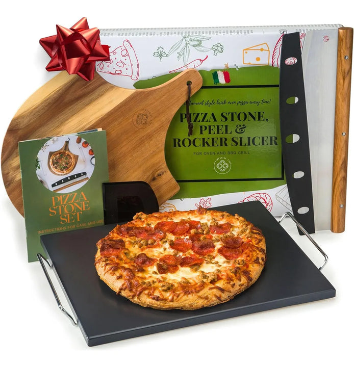 Piedra De Pizza Avanzada Para Horno Y Parrilla, Cera Fácil D