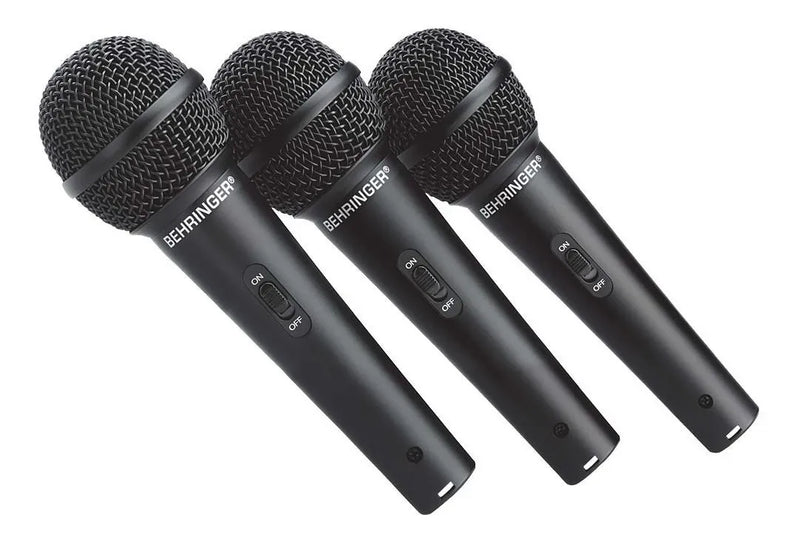 Micrófonos Behringer Ultravoice XM1800S Dinámico Supercardioide color negroS