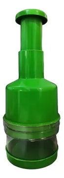 Prensadora Picadora Manual Cortadora Frutas Verduras Cocina Blanco