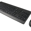 Combo Teclado Y Mouse Inalámbrico Lenovo 510 Español Color Negro
