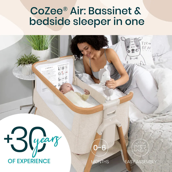 Cuna Y Cama De Noche Plegable Para Bebé Con Mecedora 0-6 Mes