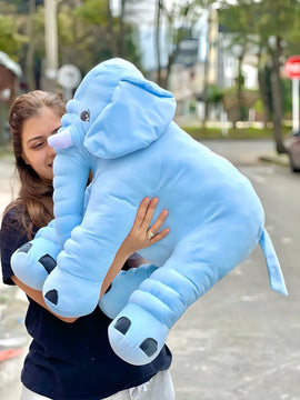 Elefante Peluche Almohada Bebé 60cms Extra Suave Perfumado
