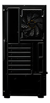 Gabinete Gamdias Talos E3 Argb Cristal Templado Midtower Atx Color Negro