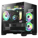Estuche Gaming Microatx Bluegears B-pellucid Con Vidrio Temp