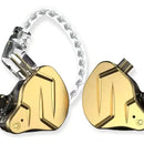 ShenZhen YuanZe ElectronicsAuriculares KZ ZSN Pro X Sin Microfono Dorado Monitores in ear