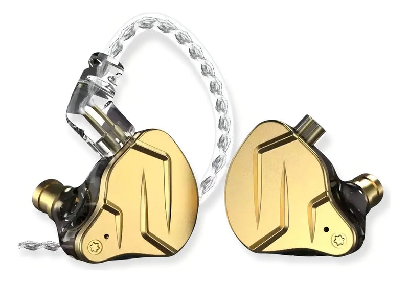ShenZhen YuanZe ElectronicsAuriculares KZ ZSN Pro X Sin Microfono Dorado Monitores in ear
