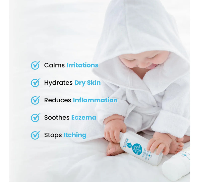 Grahams Natural Aceite Corporal Y De Baño Para Eccema Para.