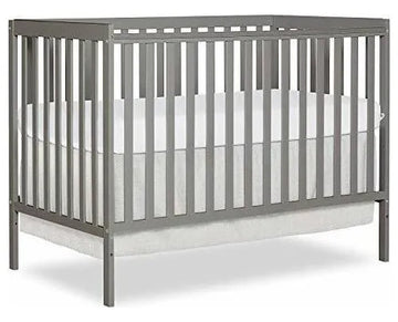 Dream On Me, Synergy - Cuna Convertible 5 En 1 En Gris Frío,