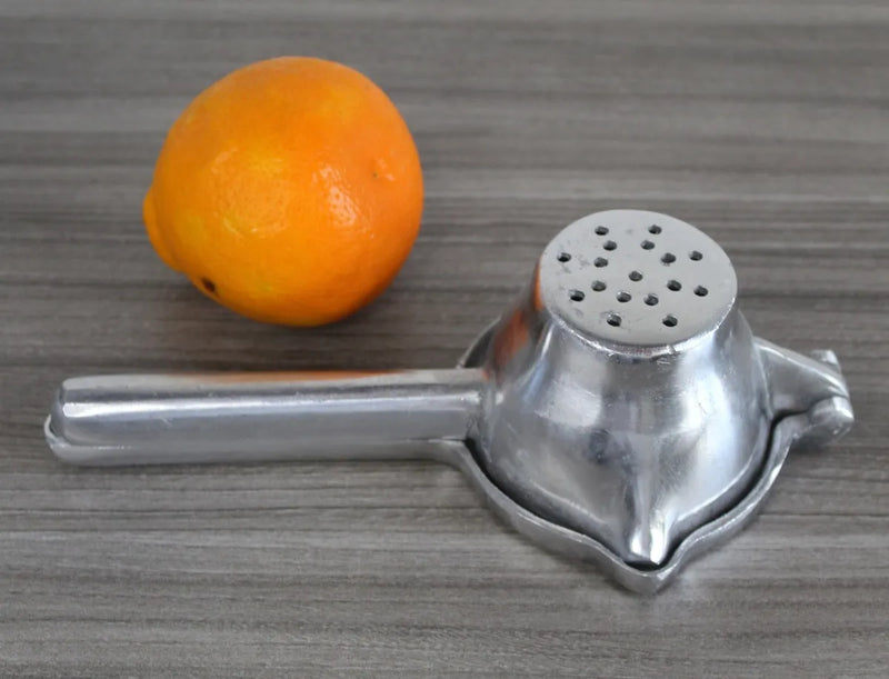 Exprimidor Manual De Naranjas Y Frutas. Aluminio Fundido