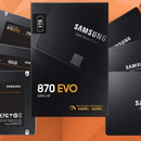 Disco sólido interno Samsung 870 EVO MZ-77E500 500GB negro