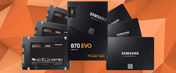 Disco sólido interno Samsung 870 EVO MZ-77E500 500GB negro