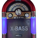 Radio Parlante Rokola Retro Nano-tec R1228 3 Bandas Fm Rojo